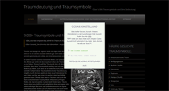 Desktop Screenshot of online-traumdeutung.com