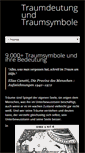 Mobile Screenshot of online-traumdeutung.com